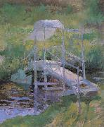 John Henry Twachtman The White Bridge oil painting picture wholesale